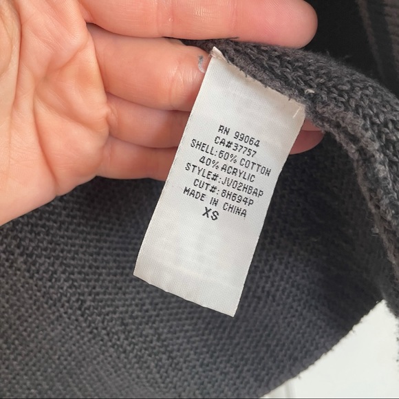 Billabong Black & Grey Open Cardigan - Picture 10 of 15